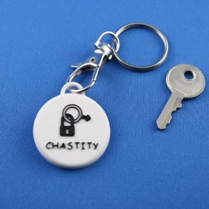 porte clé chastity chasteté cuckold