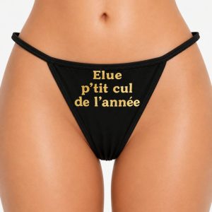 string tanga élue cul année