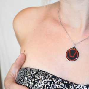 pendentif symbole libertin