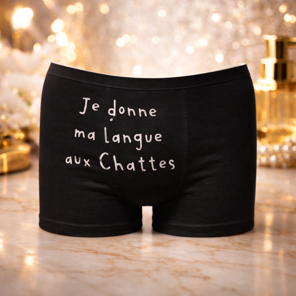 boxer langue chatte