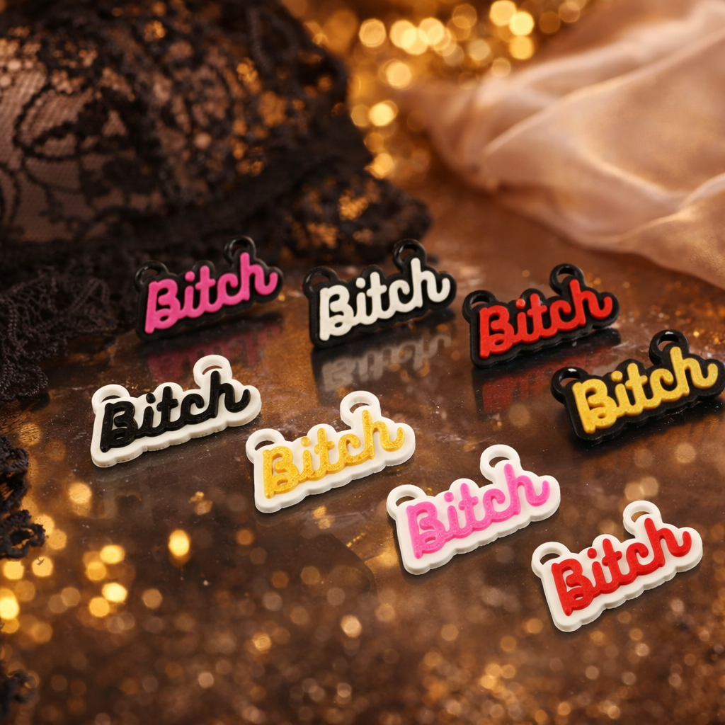 bracelet cheville bitch