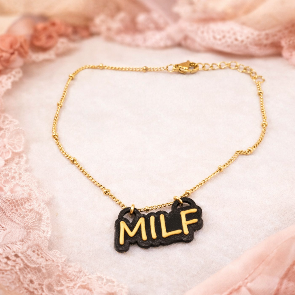 bracelet cheville milf