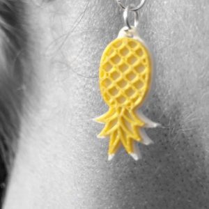 boucle oreille ananas
