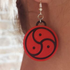 boucle oreille bdsm triskel
