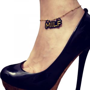 bracelet cheville milf