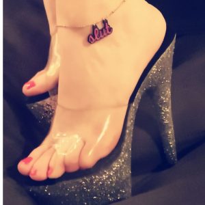 bracelet cheville slut