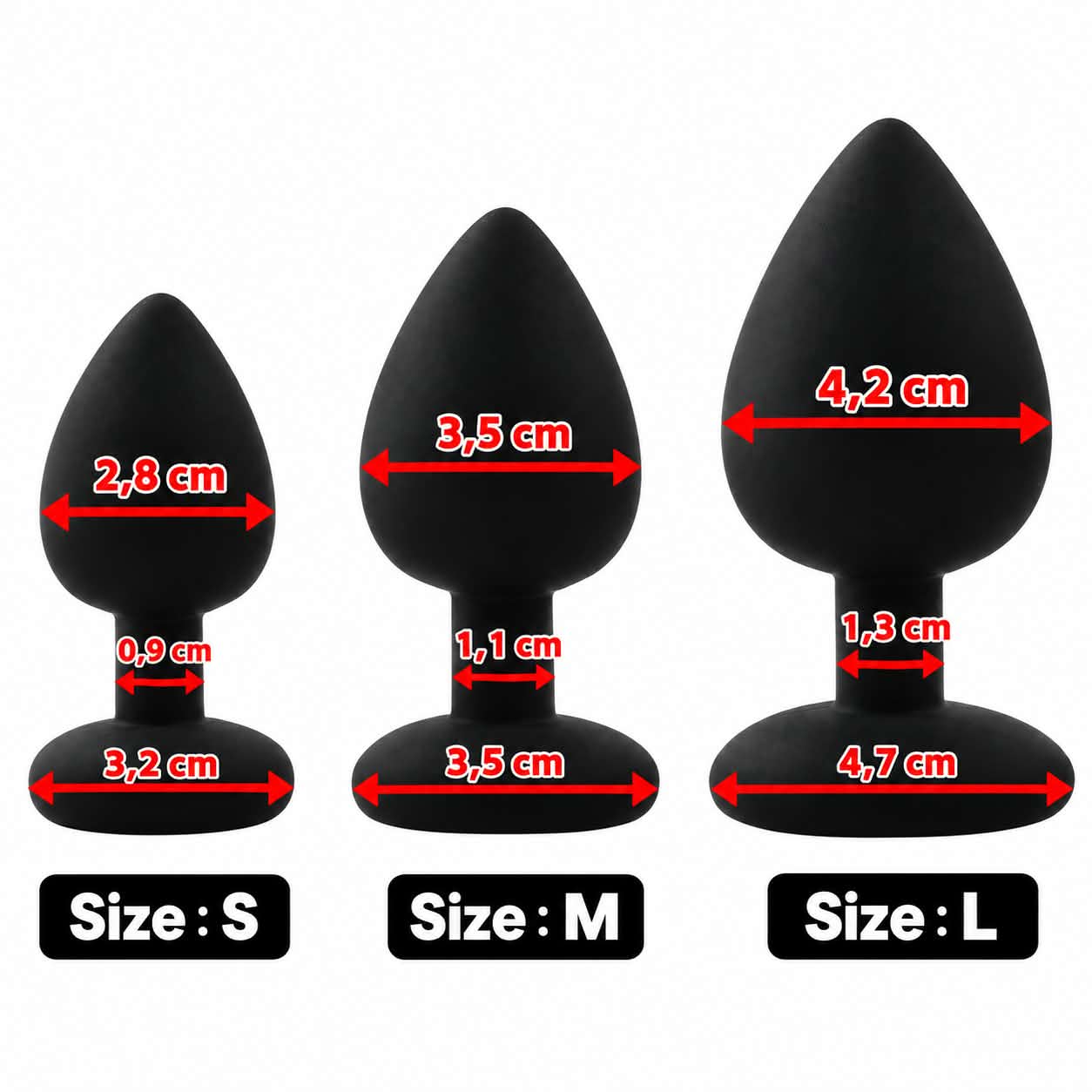 dimension longueur largeur plug
