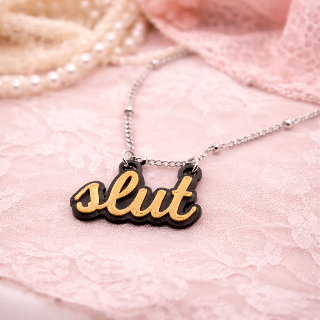 bracelet cheville slut