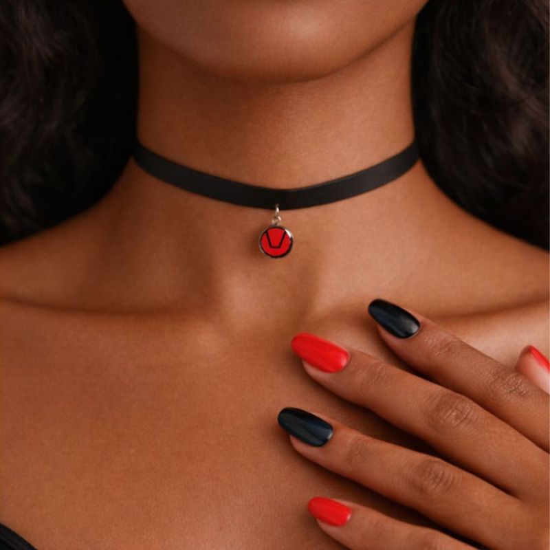 choker symbole libertin 1