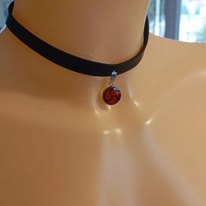 collier simili cuir bdsm