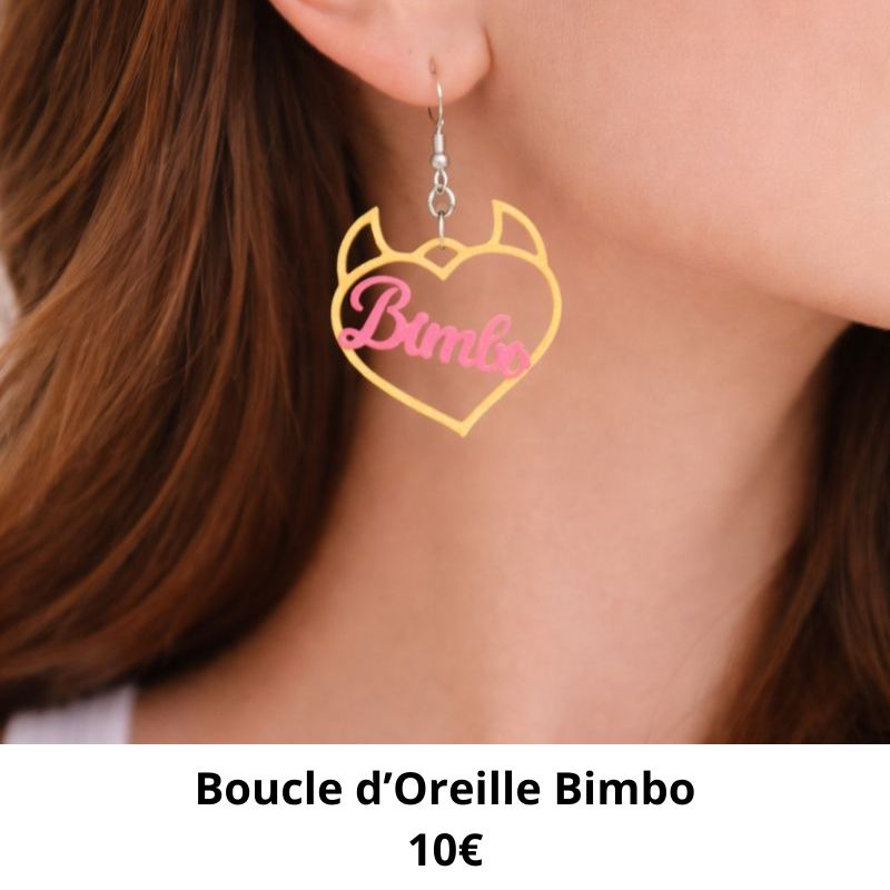 boucle oreille bimbo