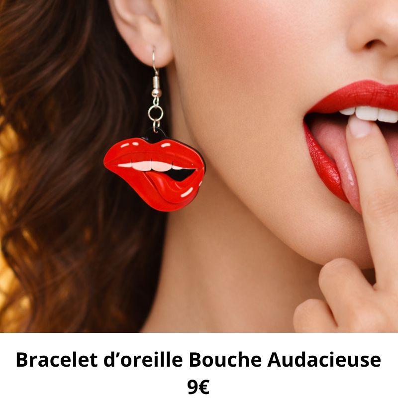 boucle oreille bouche