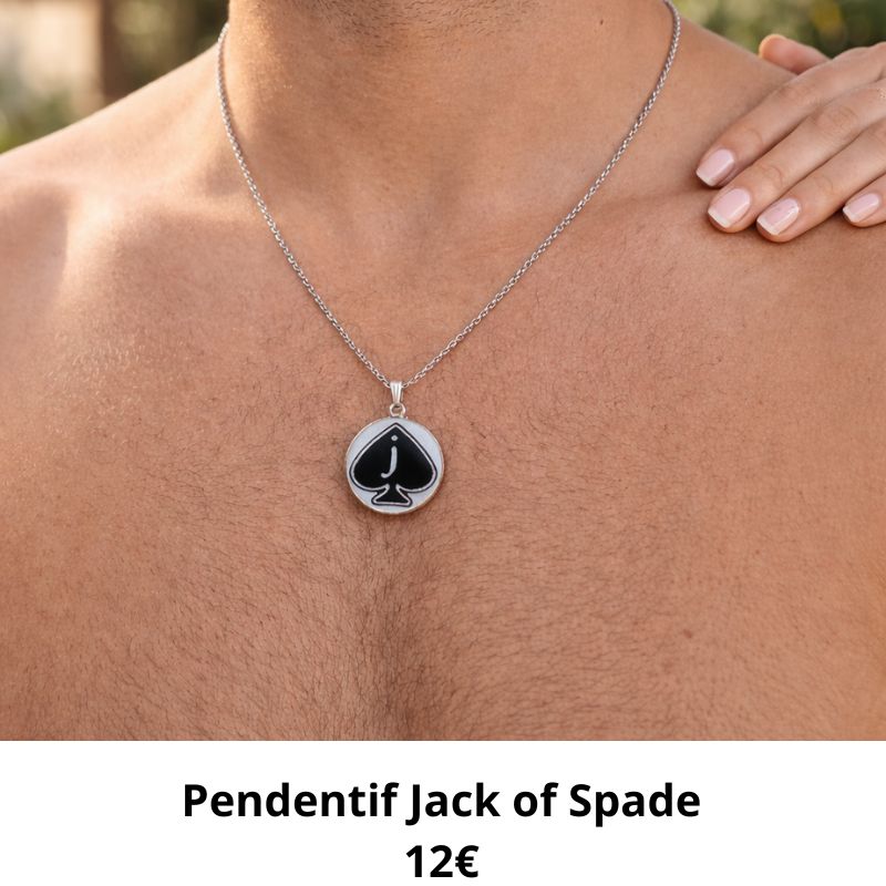 pendentif jack spade