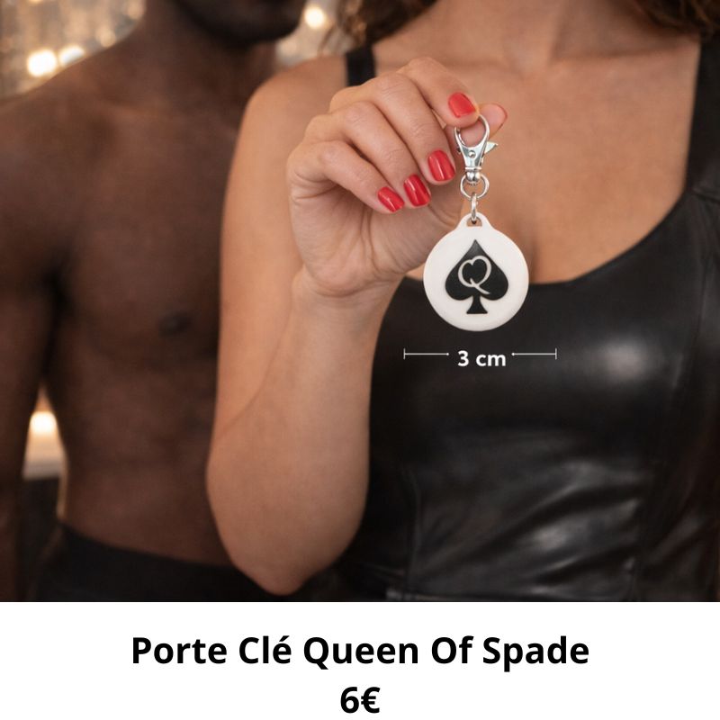 porte clé queen spade