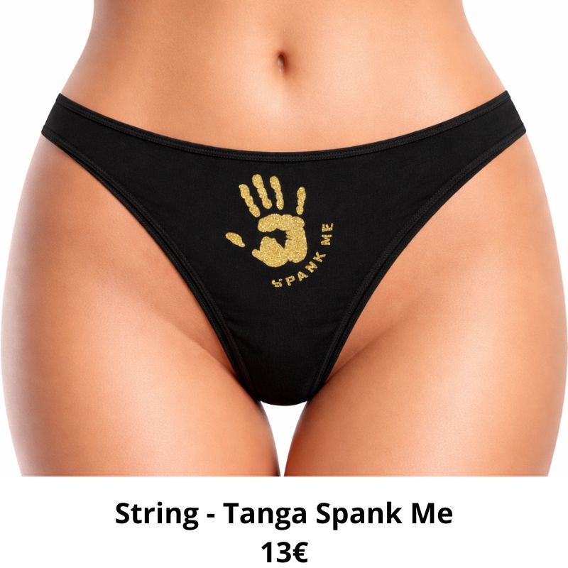 string tanga spank me