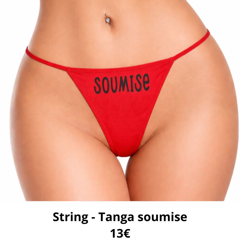 string tanga soumise