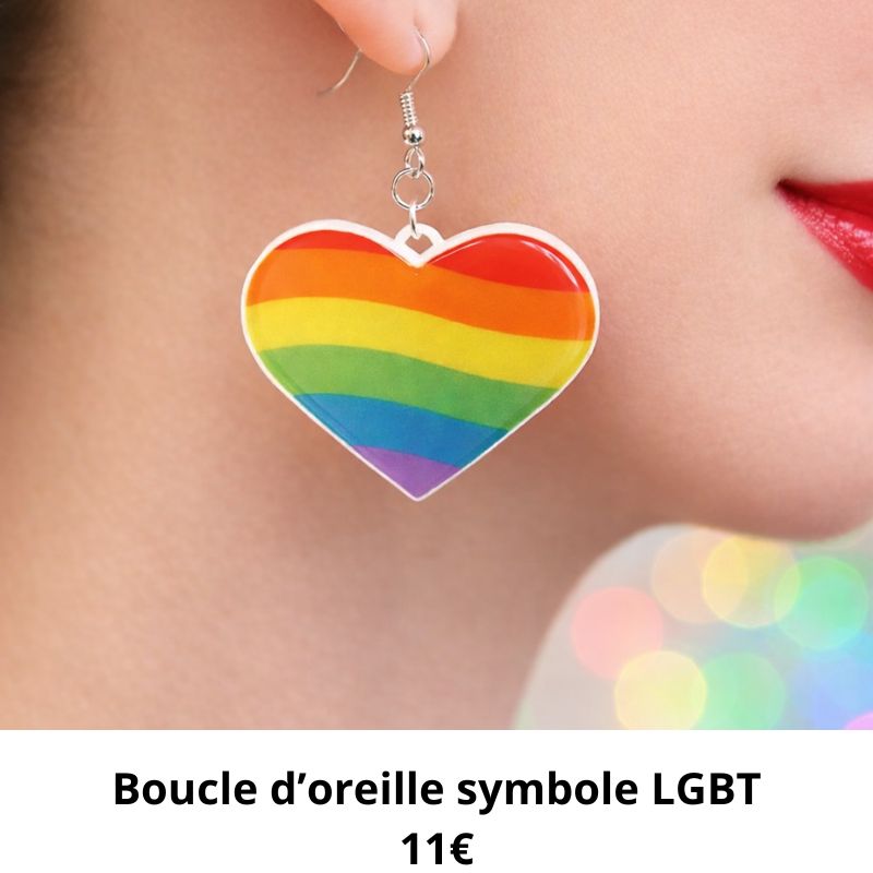 boucle oreille lgbt