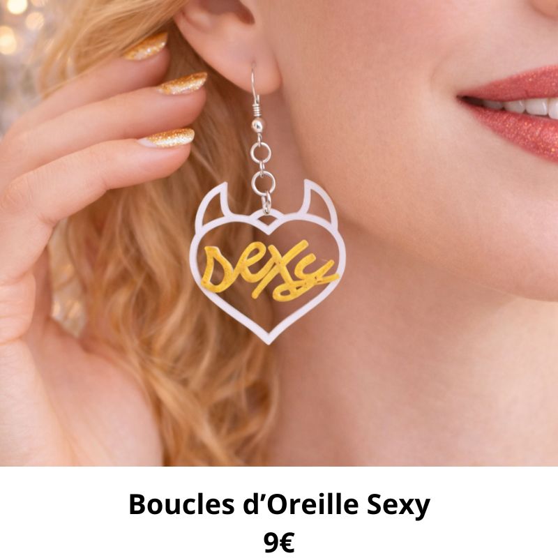boucle oreille sexy