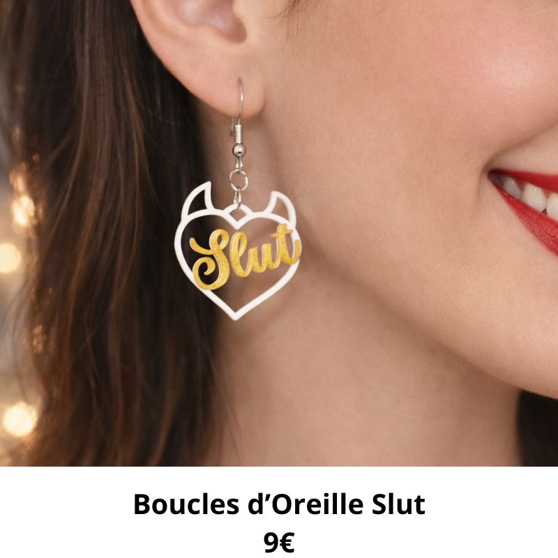 boucle oreille slut