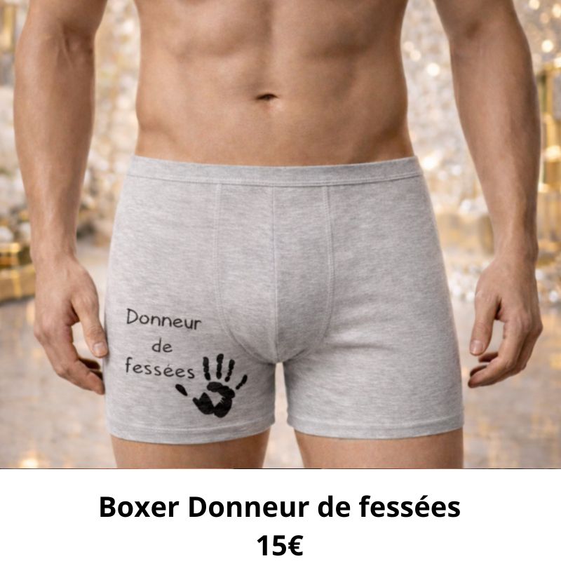 boxer homme donneur fessées