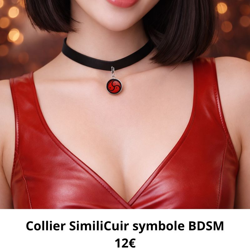 similicuir symbole bdsm