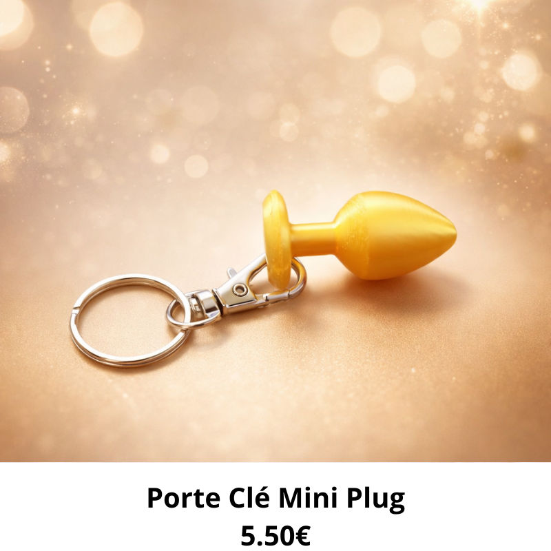 porte clé plug anal