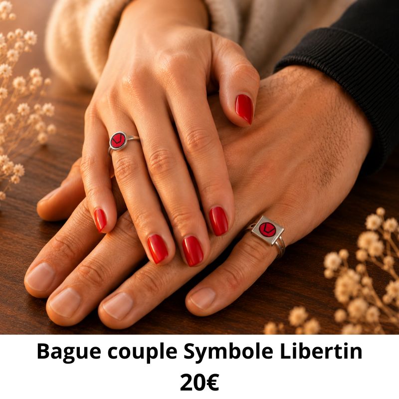 bague couple libertin