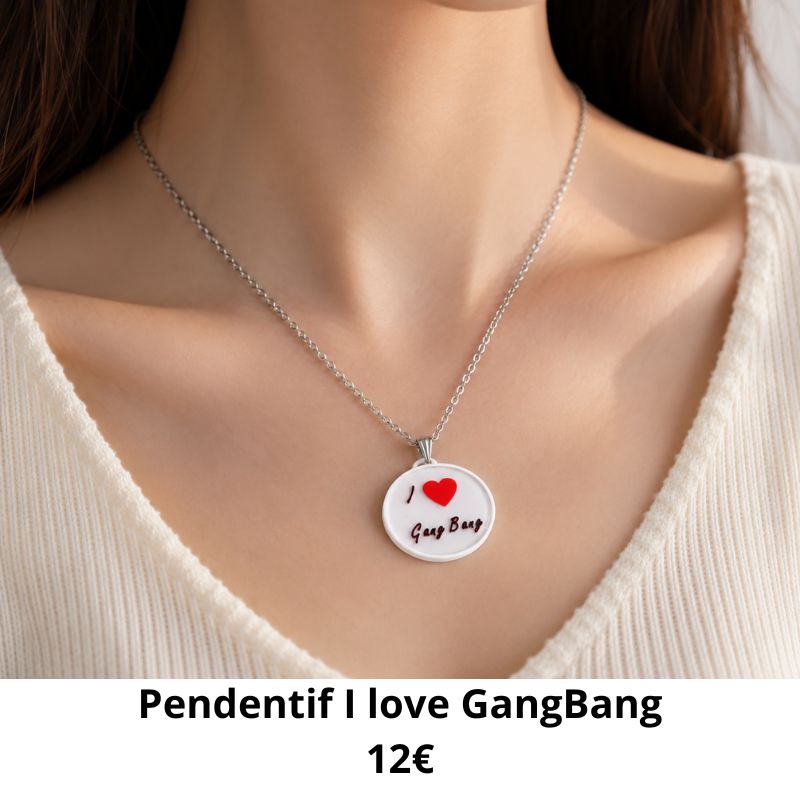 pendentif love gang bang