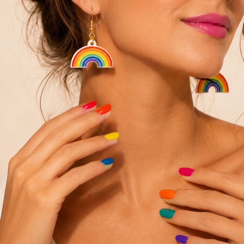 boucle oreille AEC LGBT