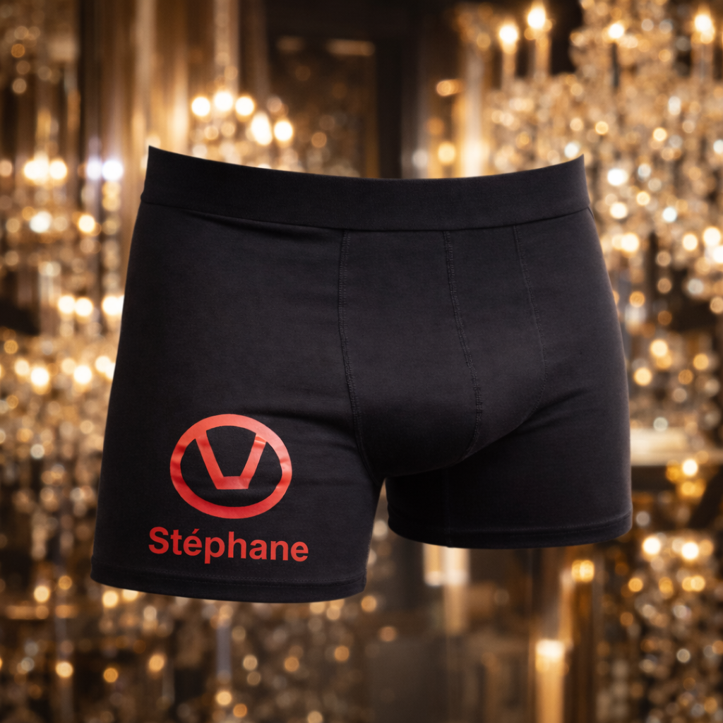 boxer symbole libertin personnalisé