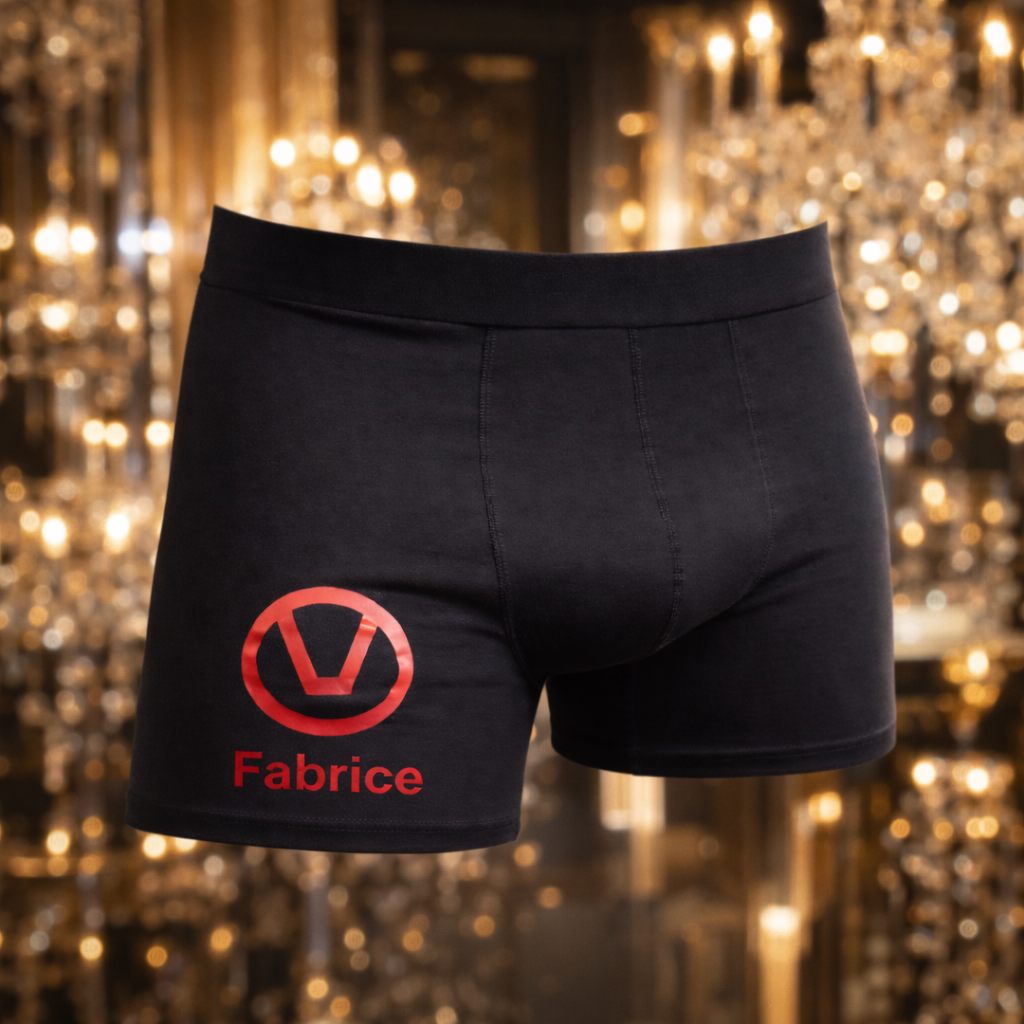 boxer symbole libertin personnalisé
