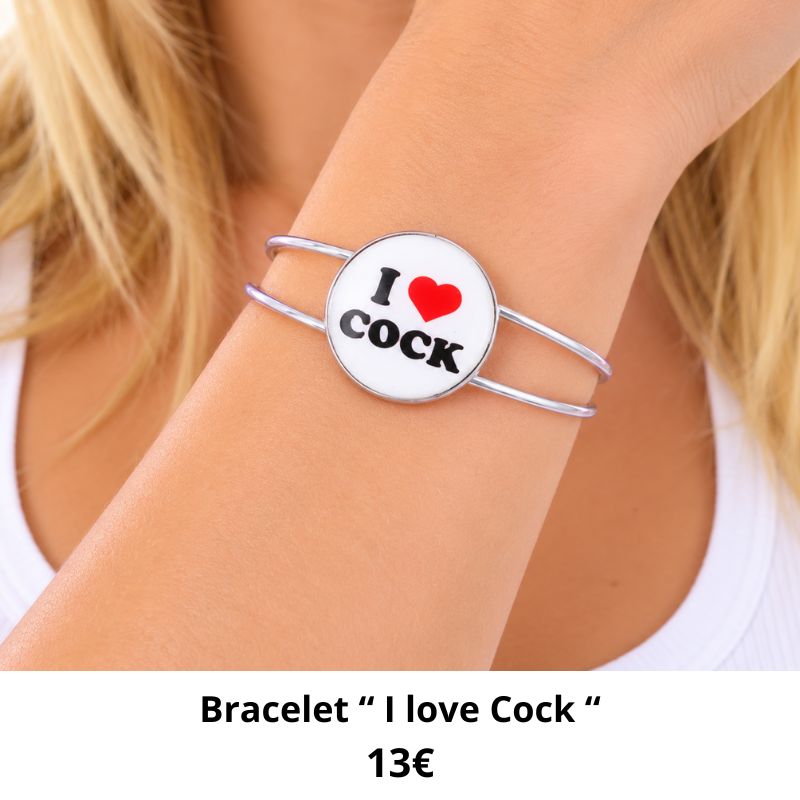 bracelet i love cock