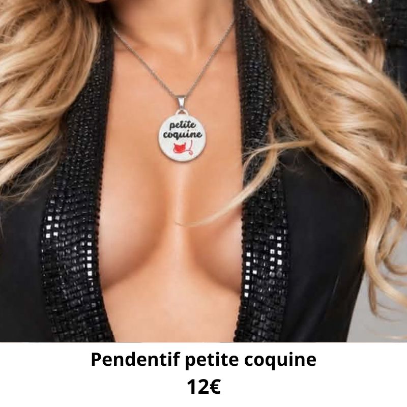 pendentif petite coquine