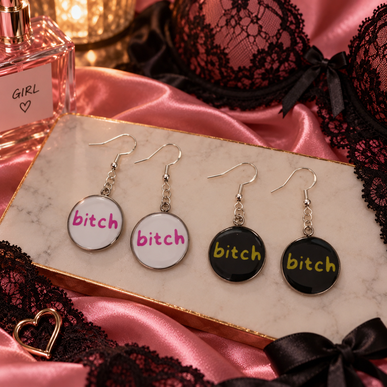 boucle oreille bitch