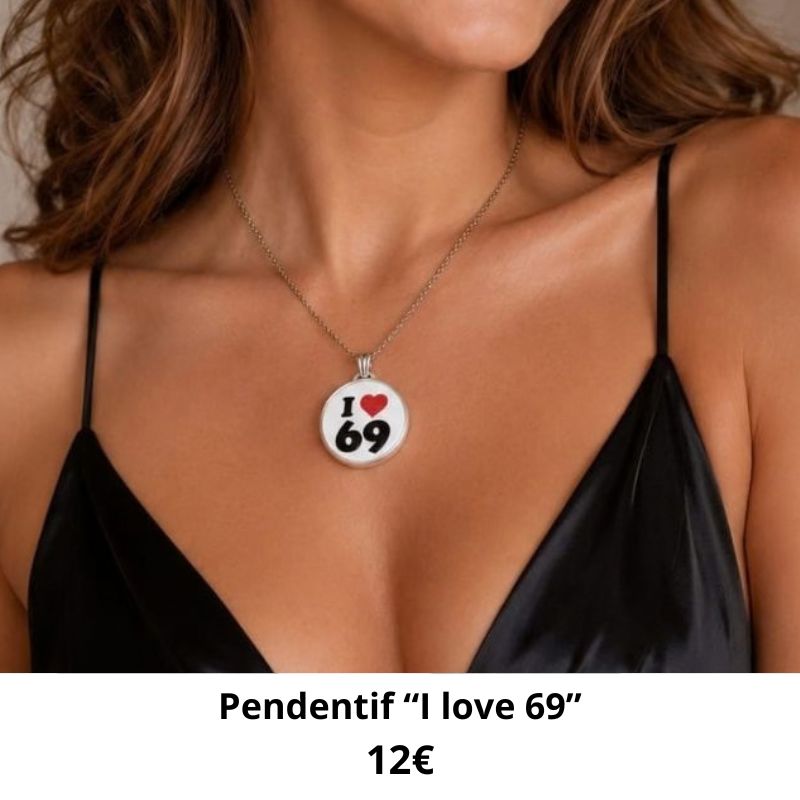 pendentif love 69
