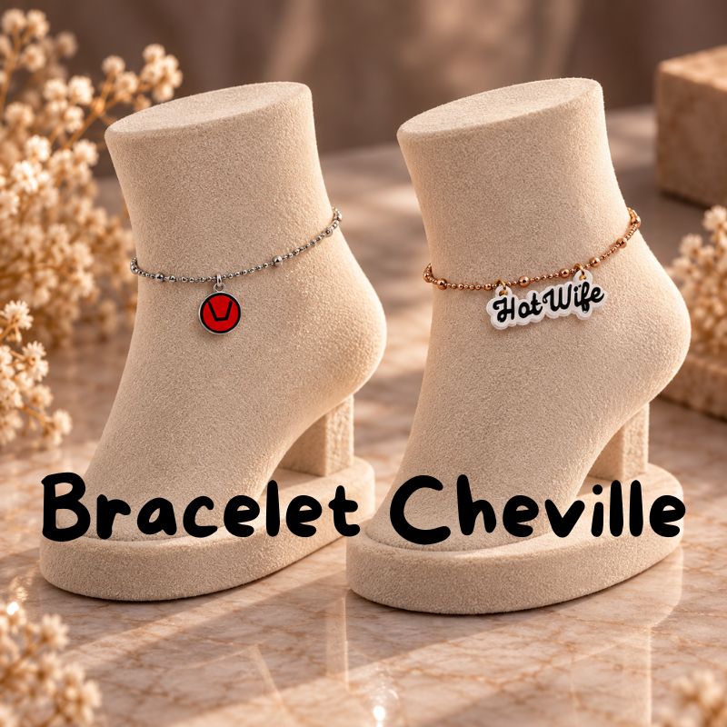 collection bracelet cheville nuances libertines